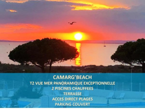 CAMARG'Beach Vue mer-Piscines-Plages-Tennis-Parking-4PERS